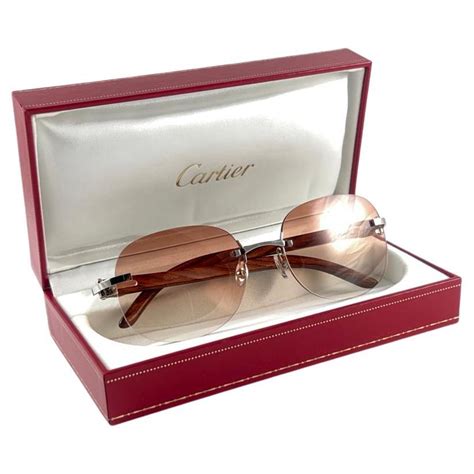 cartier c decor replica sunglasses|cartier c decor rimless sunglasses.